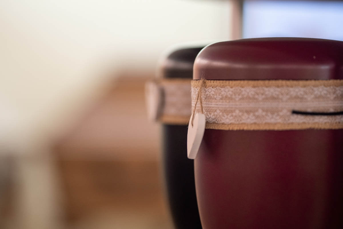 Urnen für Feuerbestattung